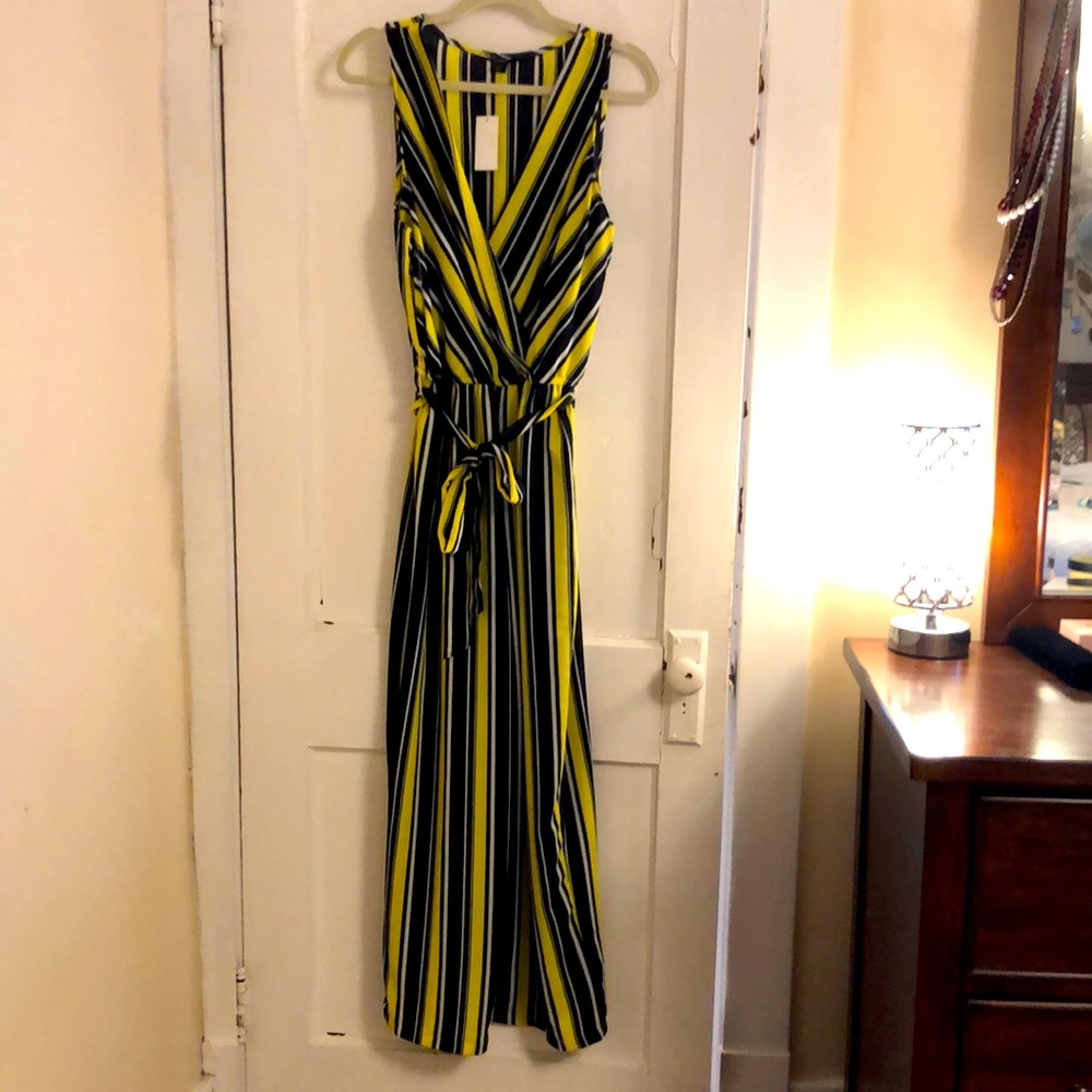 Black and yellow Jumpsuit